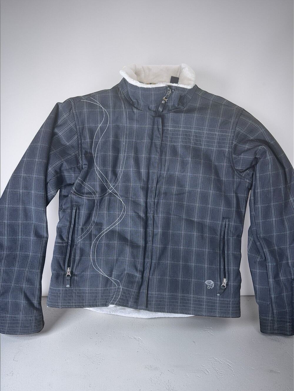 MOUNTAIN HARDWEAR Faux Fur Trim Winter Snowboard Ski Lined Small Jacket Coat